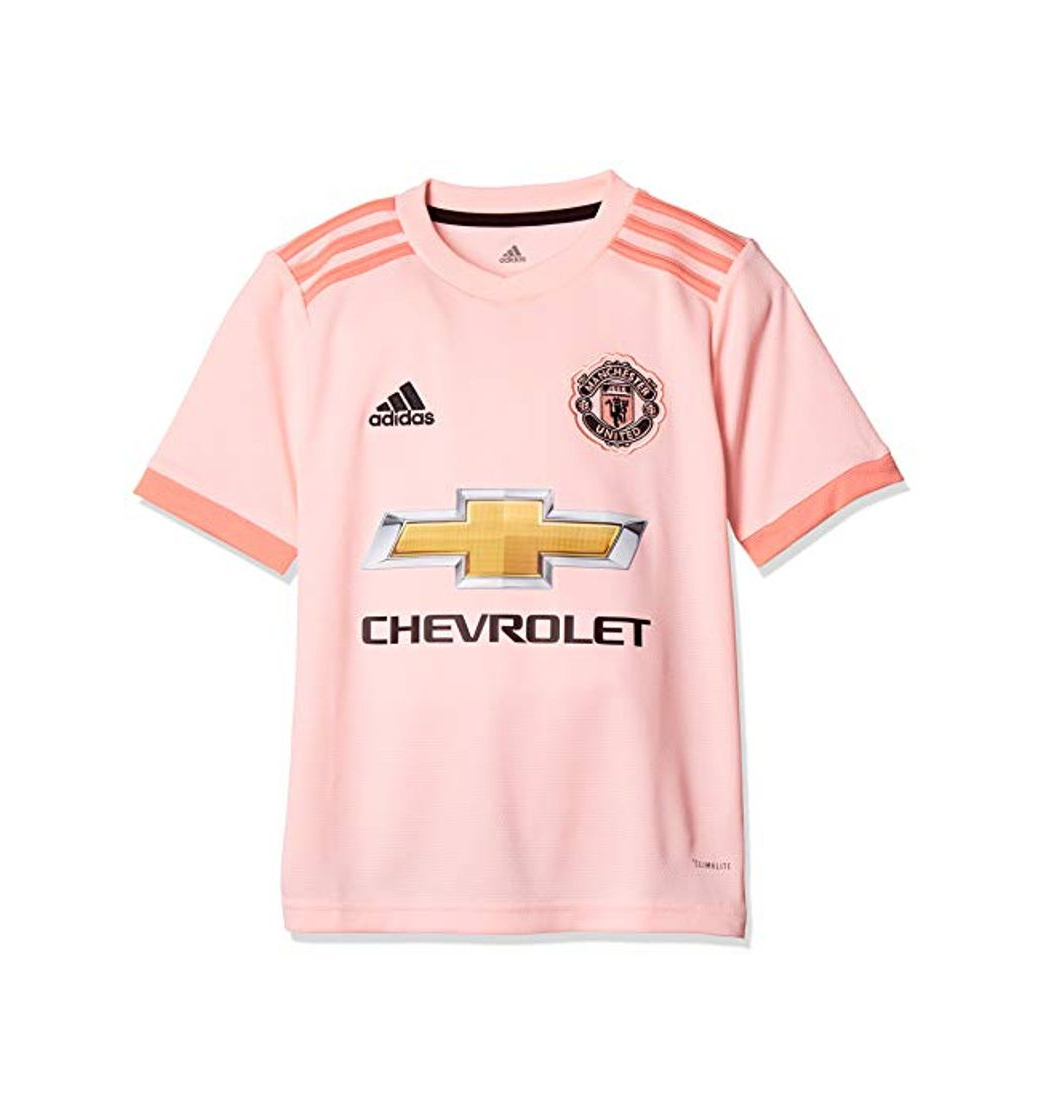 Fashion adidas MUFC A JSY Y Camiseta, Niños, Rosa