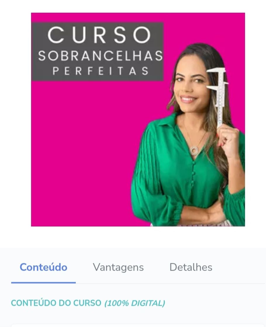 Social Curso sobrancelhas perfeitas 