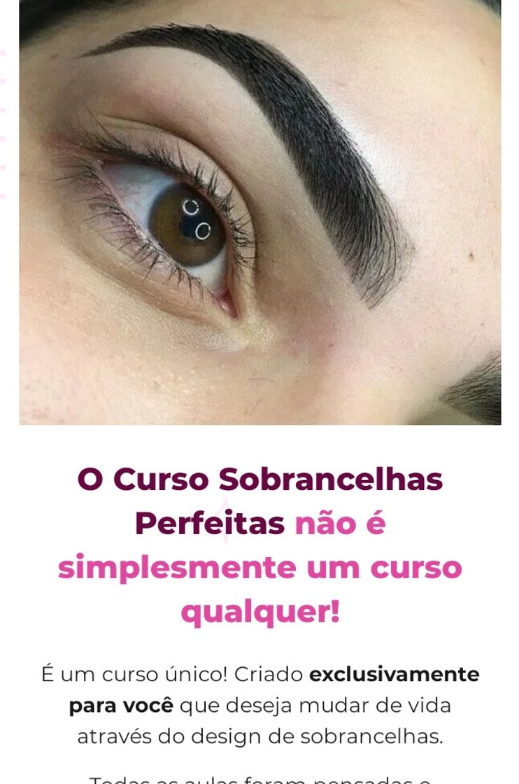 Social Curso sobrancelhas perfeitas método único 