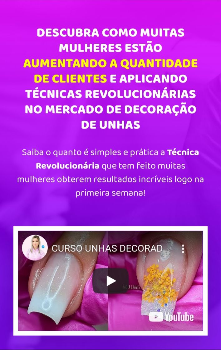 Moda apresentação rápida do curso decoração de unhas TÉCNICAS ...