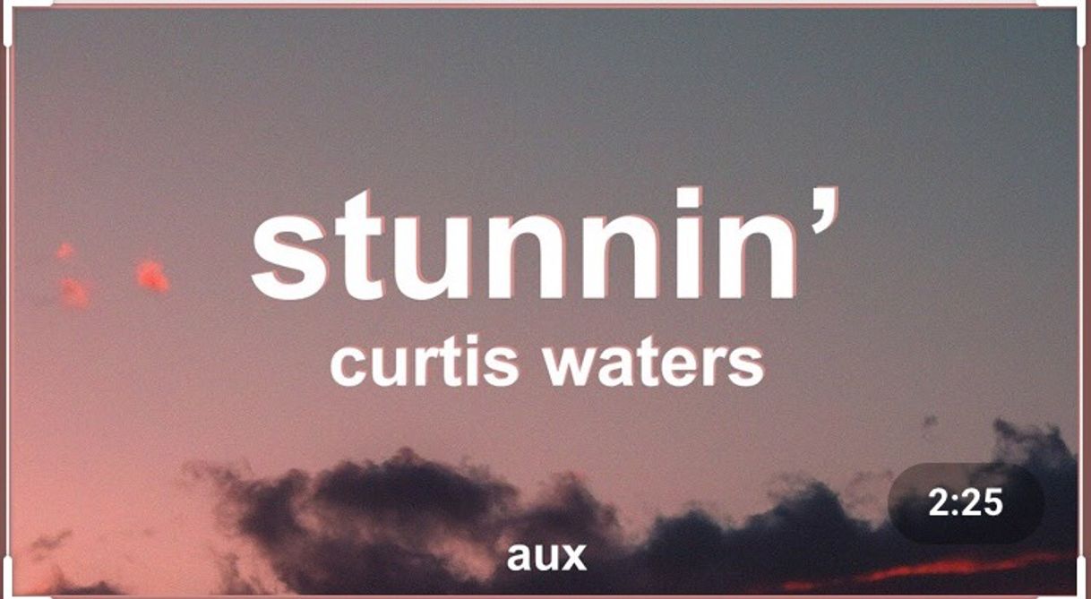 Music Stunnin’ - Curtis Waters ft. Harm Franklin