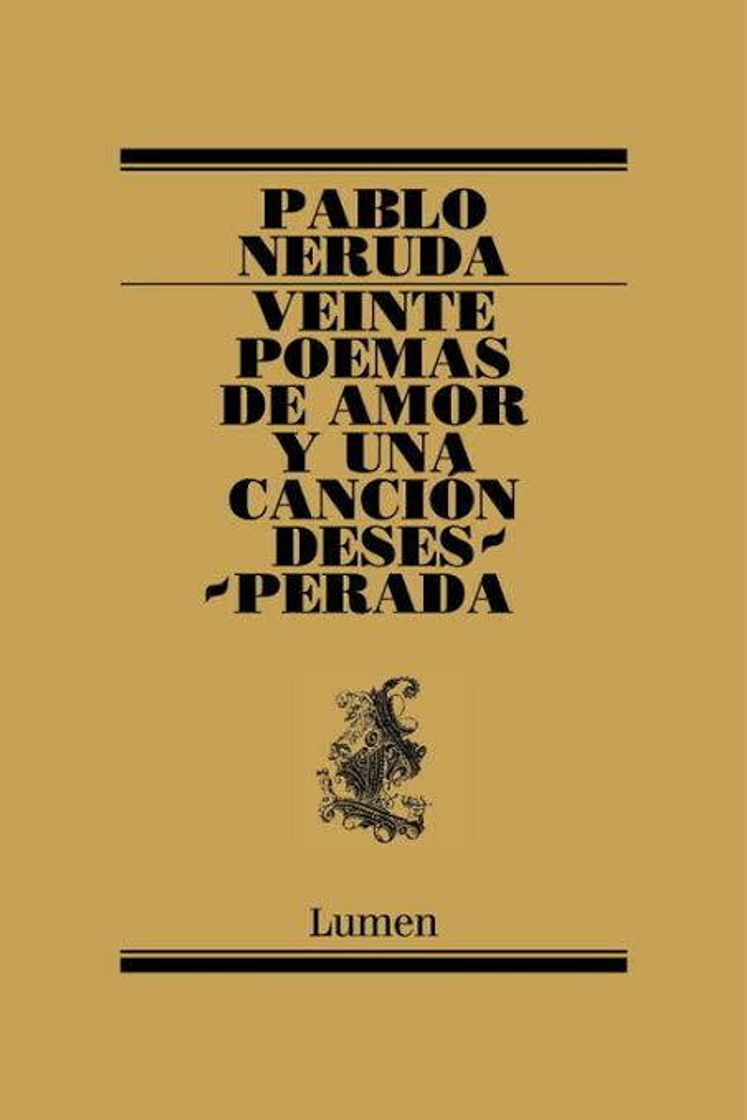 Moda Poema "Puedo escribir los versos" de Pablo Neruda 