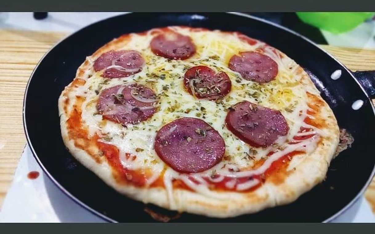 Fashion Pizza de frigideira🍕,super. recomendo❤