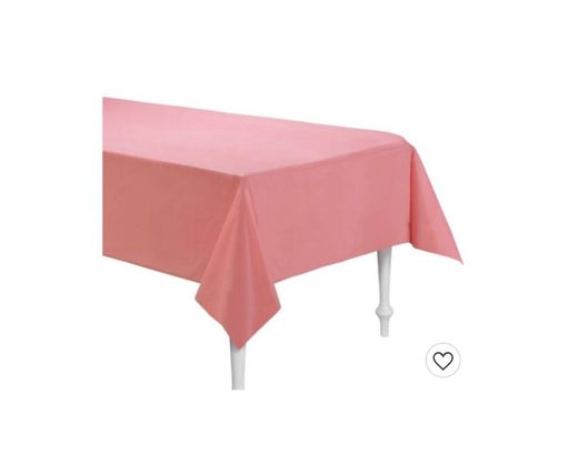 2pk 54"x108" Plastic Table Cover Pink - Spritz™