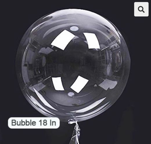 Bubble Clear 45 cm x 18 in - Balloons By Luz Paz