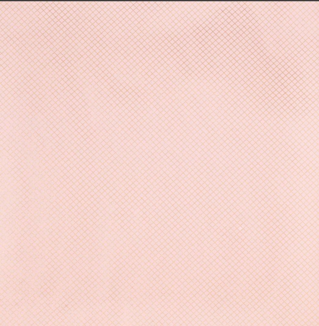 Product Blush Pink & Gold Grid Foil Wrapping Paper Sheets