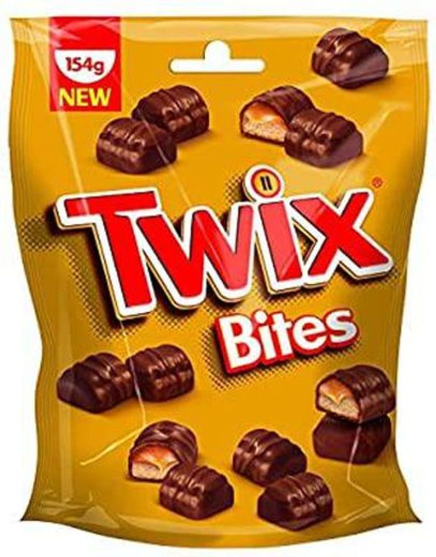 Productos TWIX Bites barritas rellenas de caramelo con chocolate con l