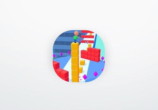 Aplicación Stack Cube Surfer : Fun Run