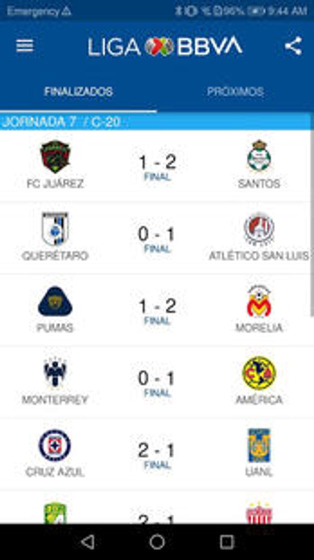 App Liga BBVA MX App Oficial - Apps on Google Play