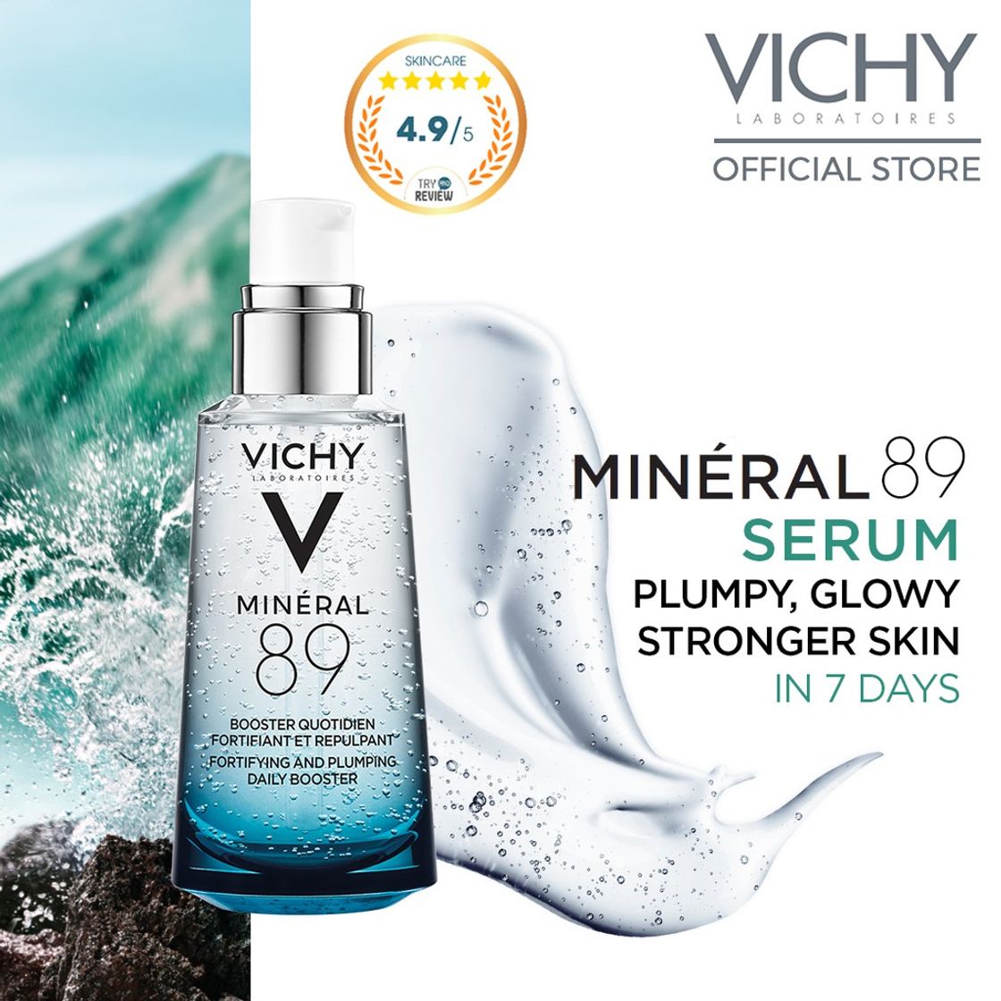 Social Vichy Minéral 89 Sérum 