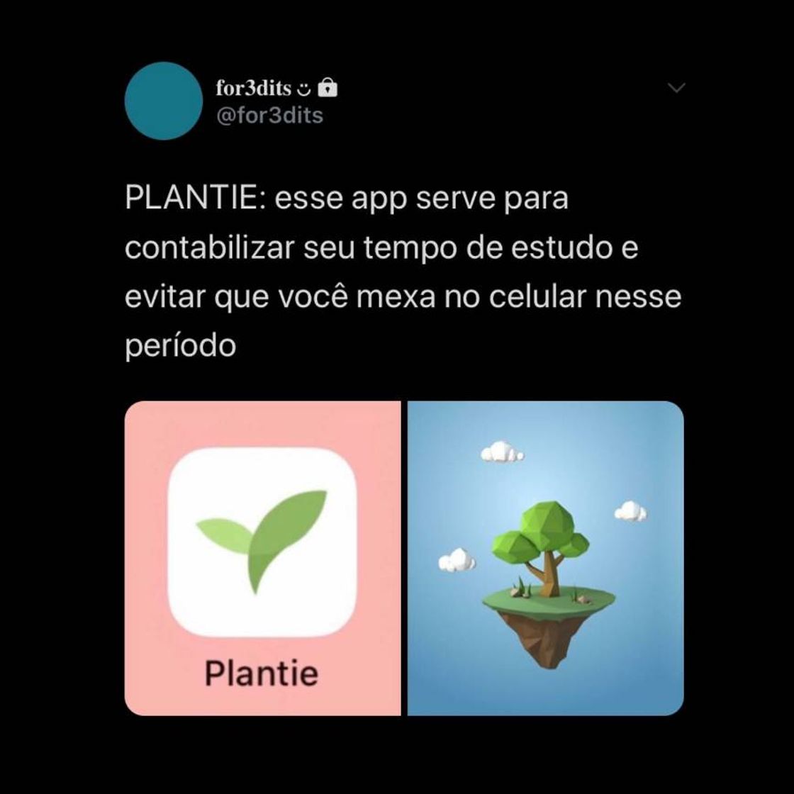 App Plantie - Stay focused