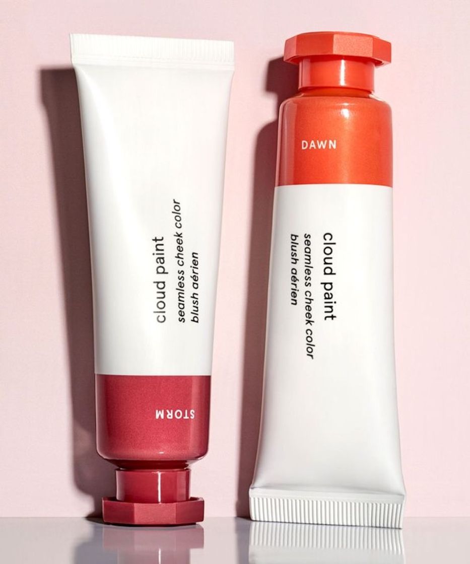 Social Glossier Cloud Paint A new way to blush 0.33 fl oz/10 ml