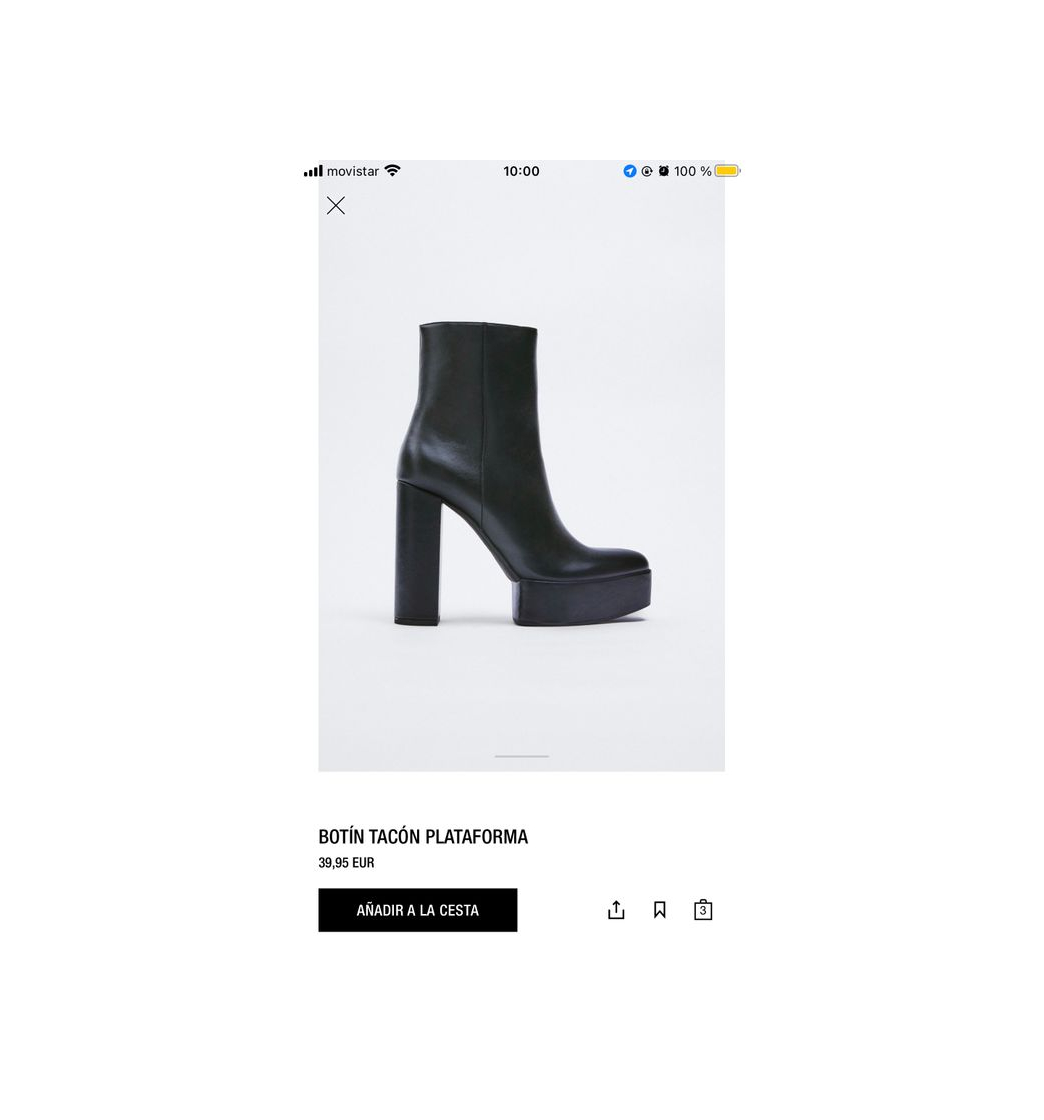 Social Botín con plataforma Zara