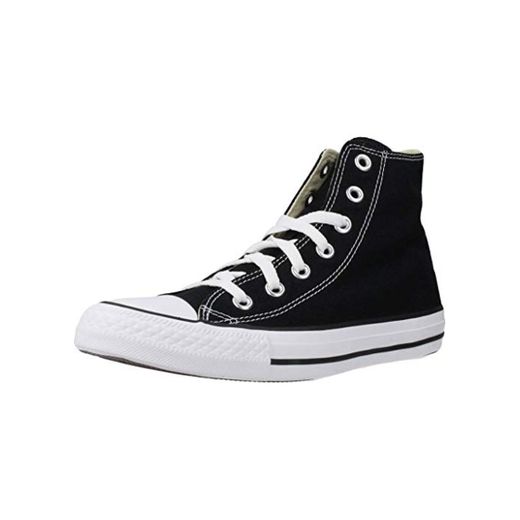 Converse Chuck Taylor All Star, Zapatillas altas Unisex adulto, Negro (Black), 38