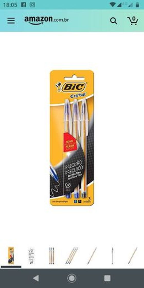 Fashion Canetas Bic