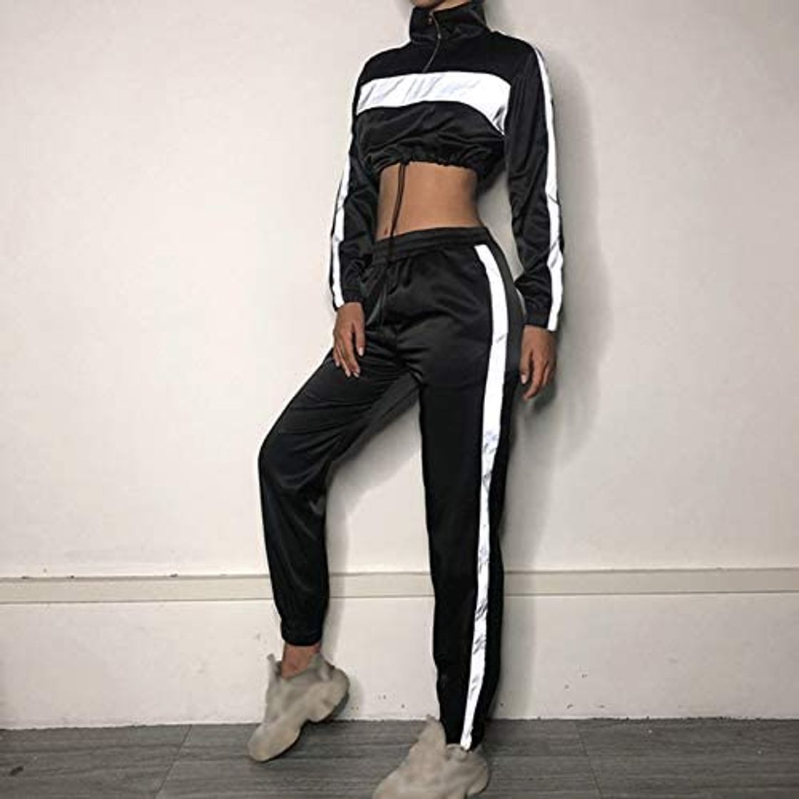Social Mymixtrendz. Conjunto de 2 Piezas de pantalón Corto para Mujer de 8