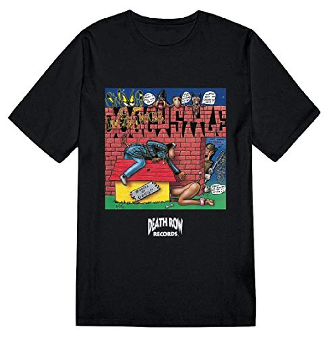 Social Snoop Dogg Doggystyle - Camiseta Oficial para Hombre Negro Negro