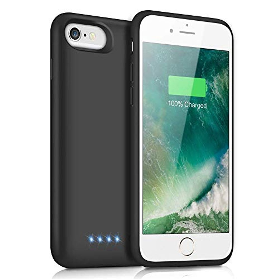 Electronic iPosible Funda Batería para iPhone 7/8/6/6s 6000mAh[2019 Versión Actualización] Funda Cargador Portatil