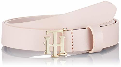 Moda Tommy Hilfiger Th Interlock Belt 2.5 Cinturón, Rosa