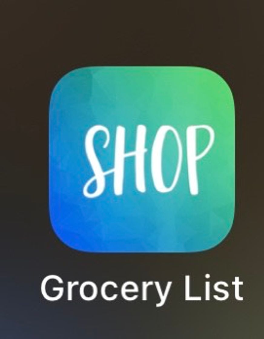 App ‎Grocery List Lista de Compras 