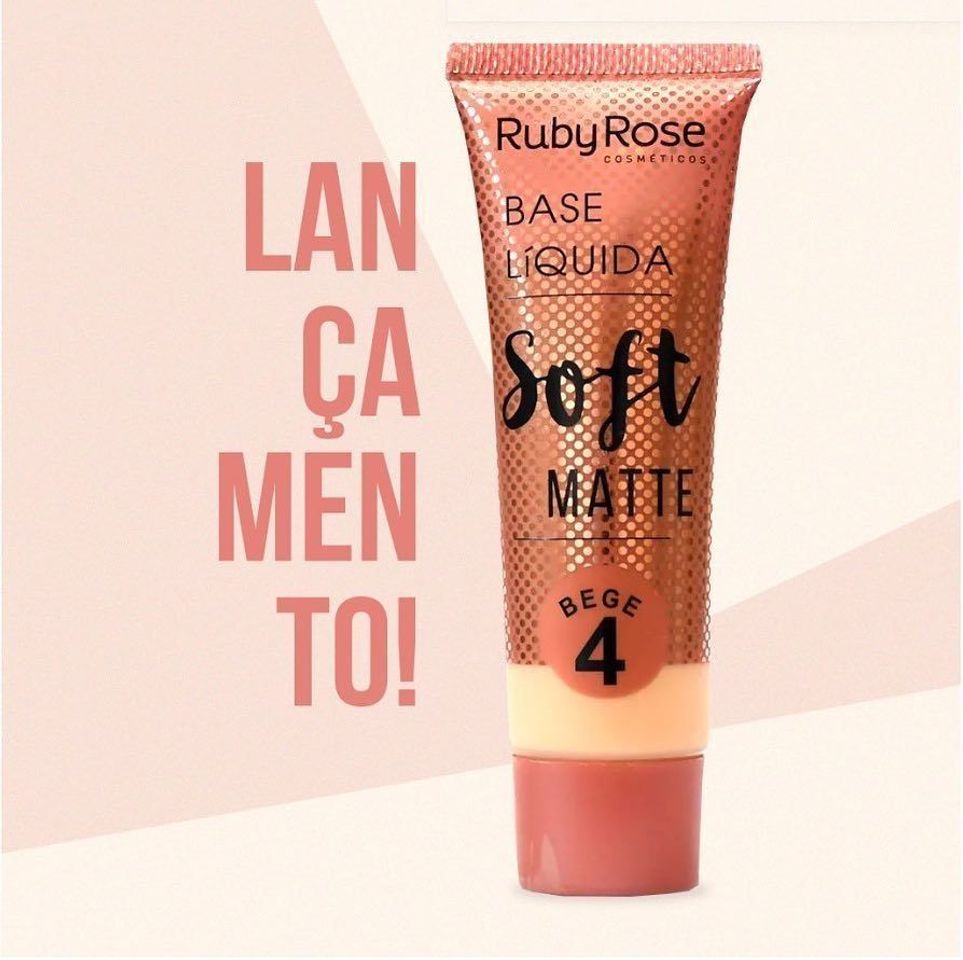 Fashion Ruby Rose Maquiagem - Base liquida Soft Matte