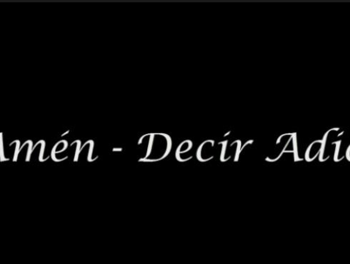 Music Decir adiós