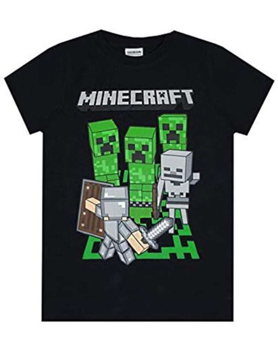 Product Minecraft - Camiseta de manga corta oficial modelo Minecraft Adventure para niños