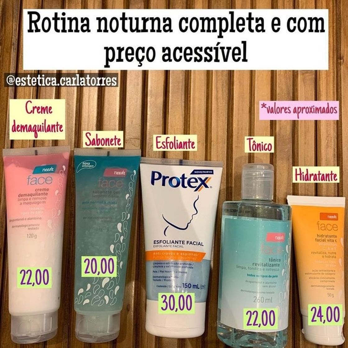 Moda Rotina noturna 