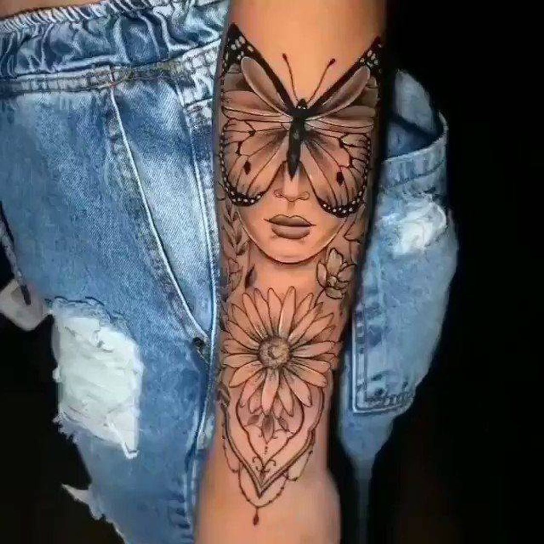 Fashion Tattoo borboleta 🦋