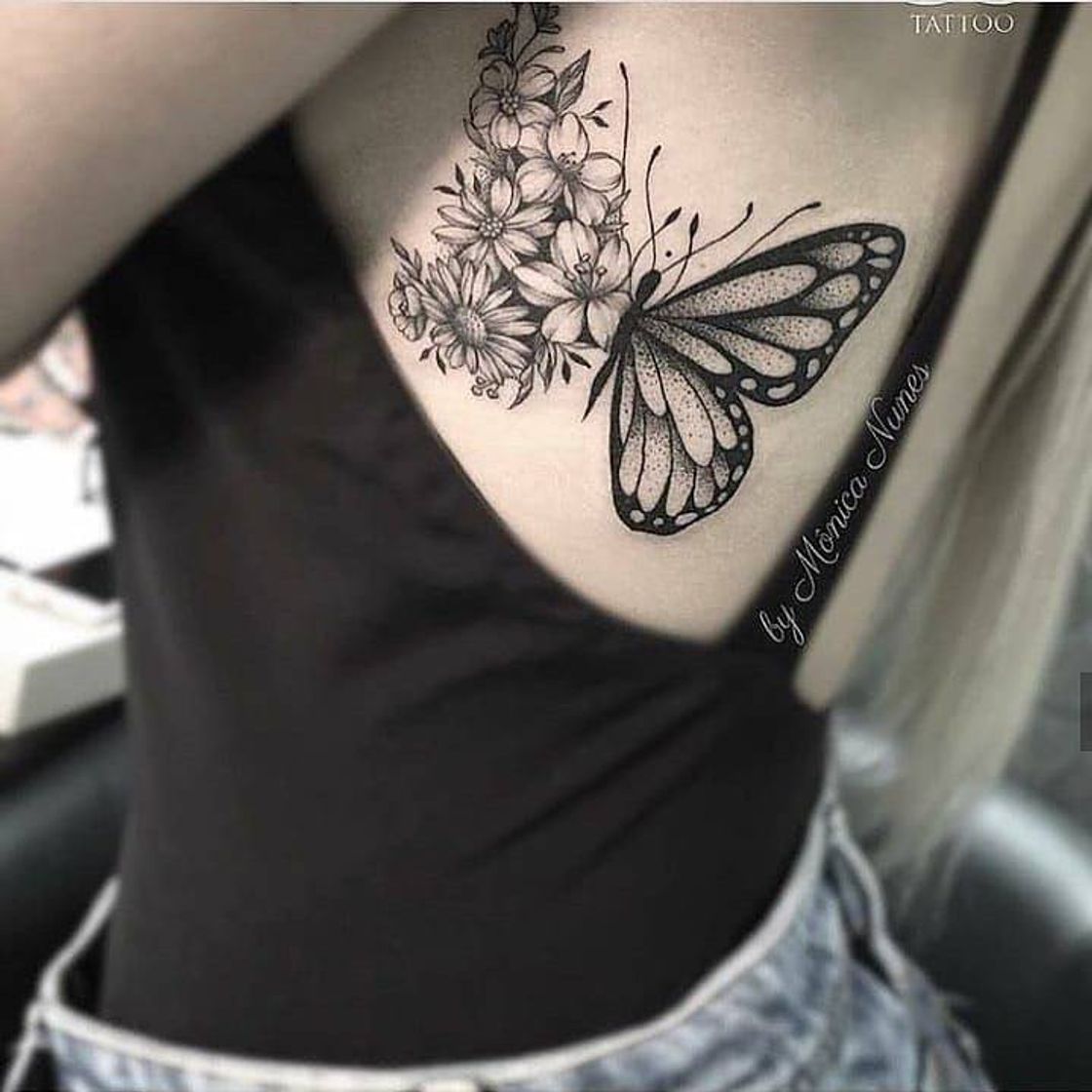 Moda Tattoo borboleta 🦋