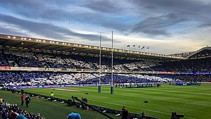 Lugar Murrayfield Rugby Stadium