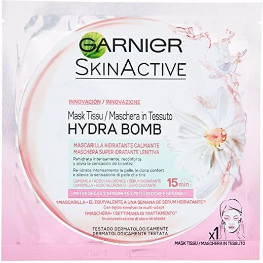 Garnier HydraBomb Skin Active Mascarilla Calmante