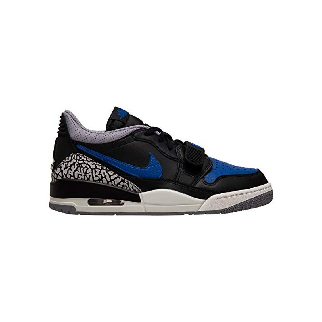 Product Nike Air Jordan Legacy 312 CD7069-041, Tenis Bajas para Hombre, Negro/Azul Rey-Blanco-Gris