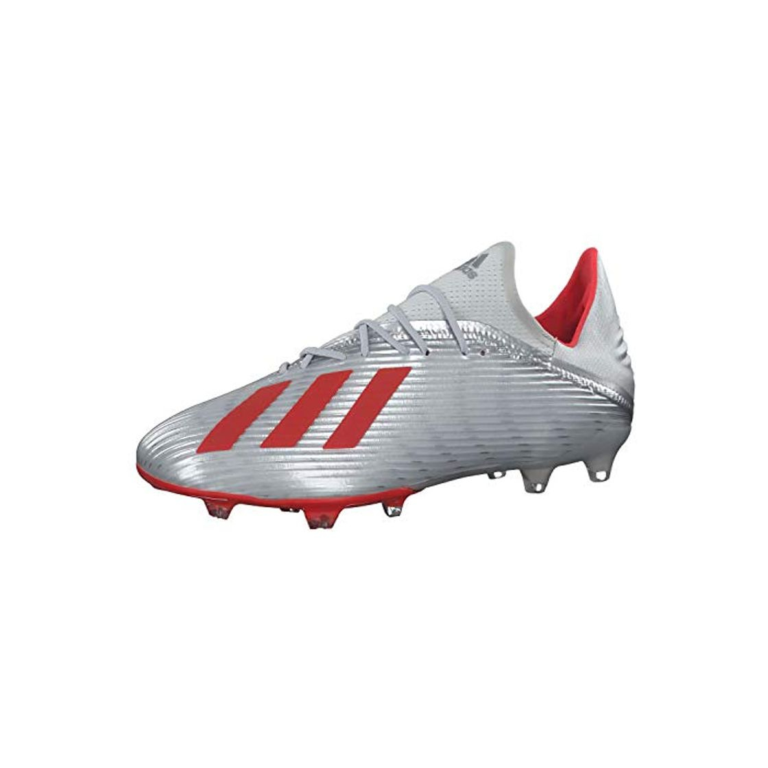 Fashion adidas X 19.2 Firm Ground Cleats, Zapatillas de Fútbol para Hombre, Plateado