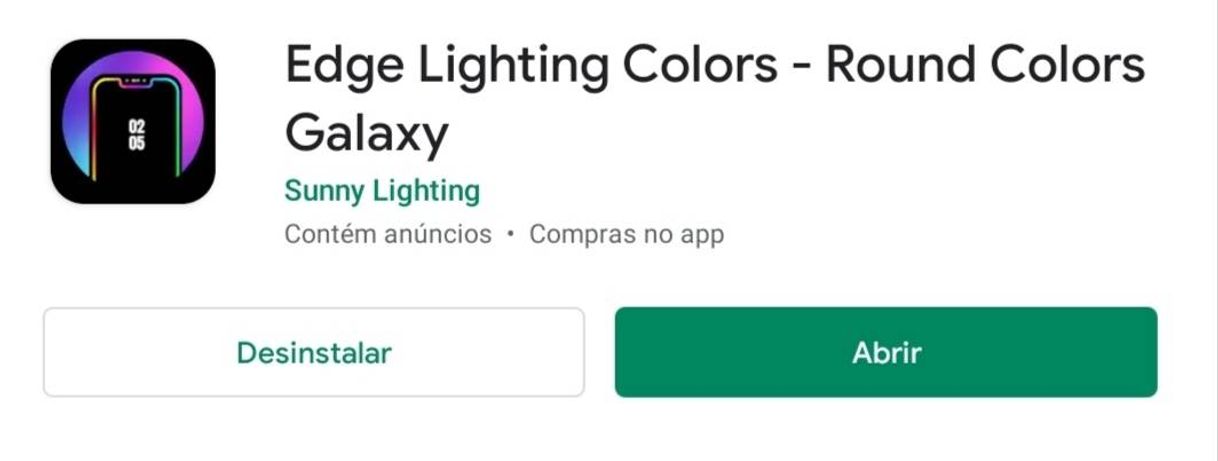 Fashion Edge Lighting Colors - Round Colors Galaxy - Apps on Google Play