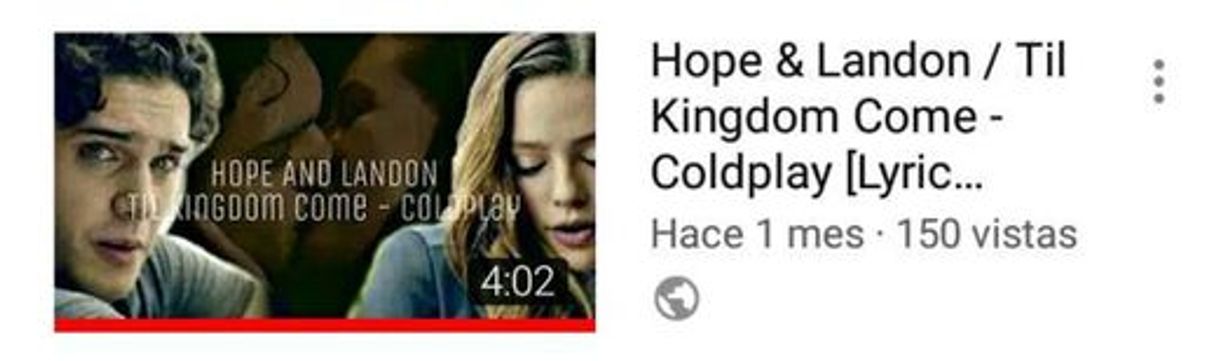 Moda Hope & Landon / Til Kingdom Come - Coldplay [lyrics + Sub]