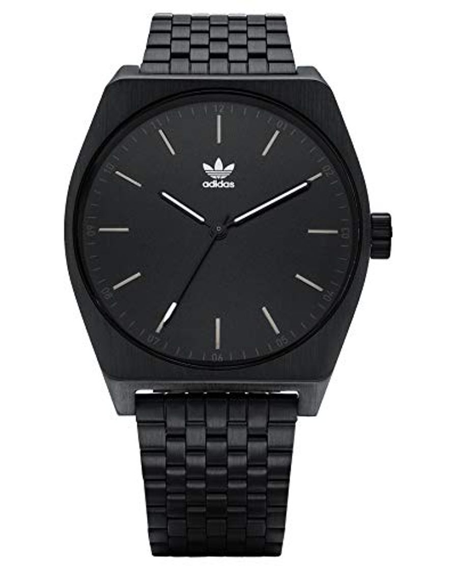 Social Adidas Reloj Analógico para Hombre de Cuarzo con Correa en Acero Inoxidable