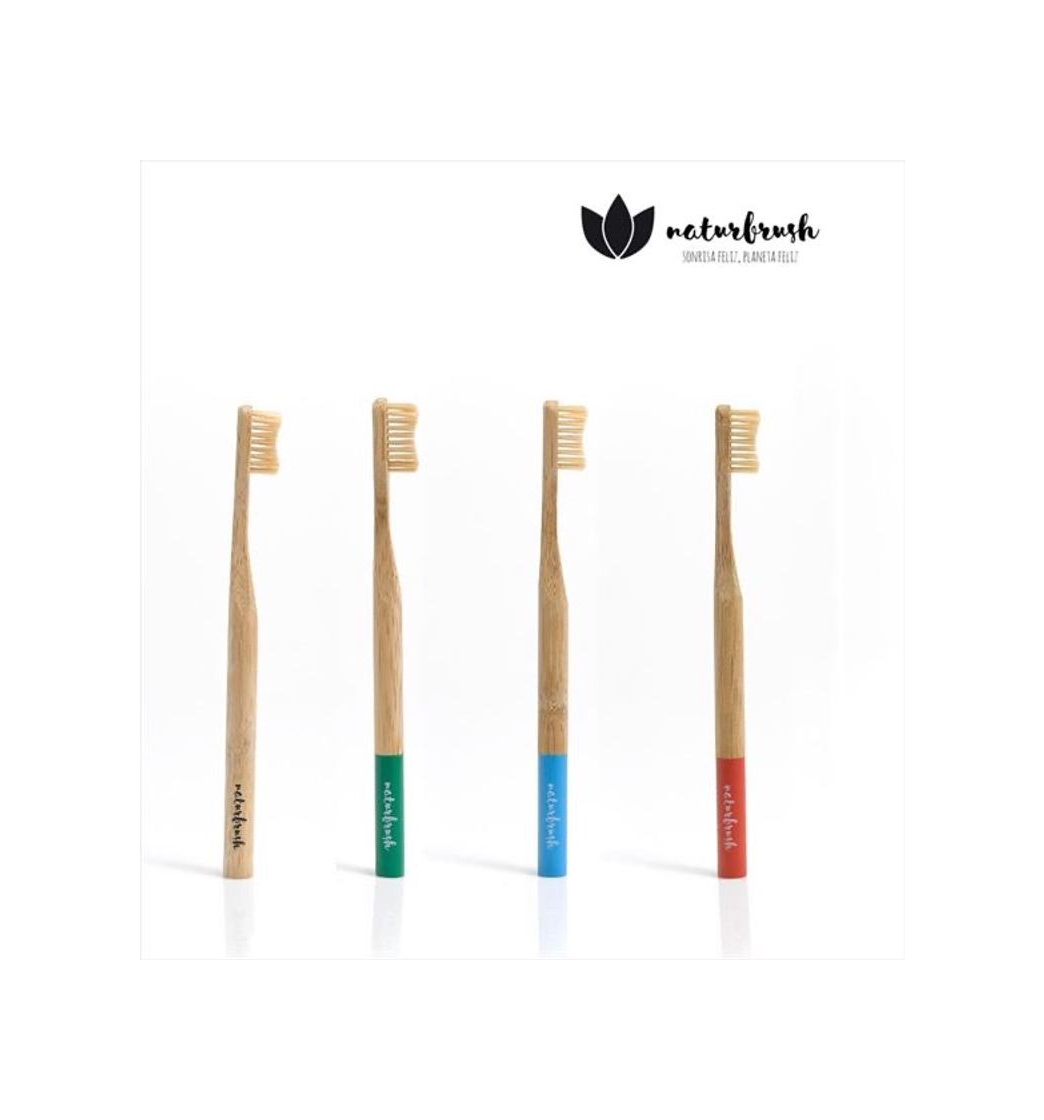 Product Pack 4 cepillos biodegradables NaturBrush Adultos