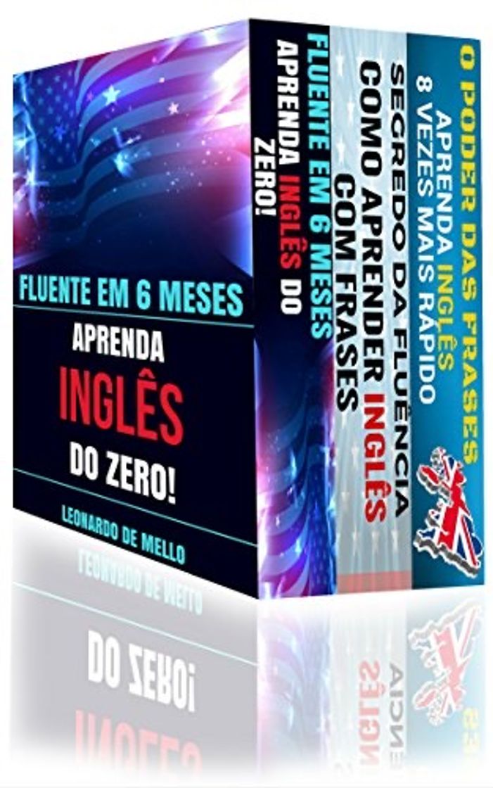 Libros Inglês fluente (3 em 1): Fluente em 6 meses: Aprenda inglês.