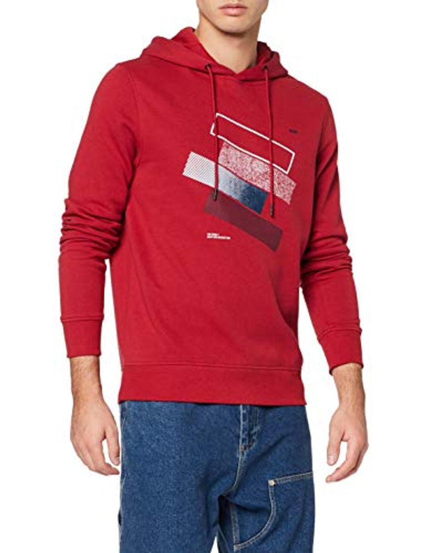 Product Jack & Jones JCOBOOSTER Sweat Hood NOV 19 Sudadera con Capucha, Rojo