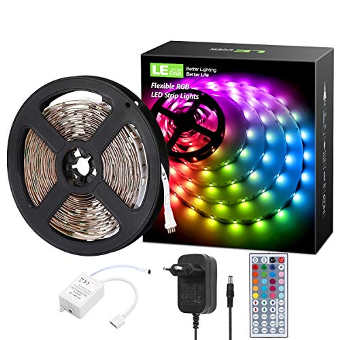 Producto LE LED Tiras de Luces RGB 5M