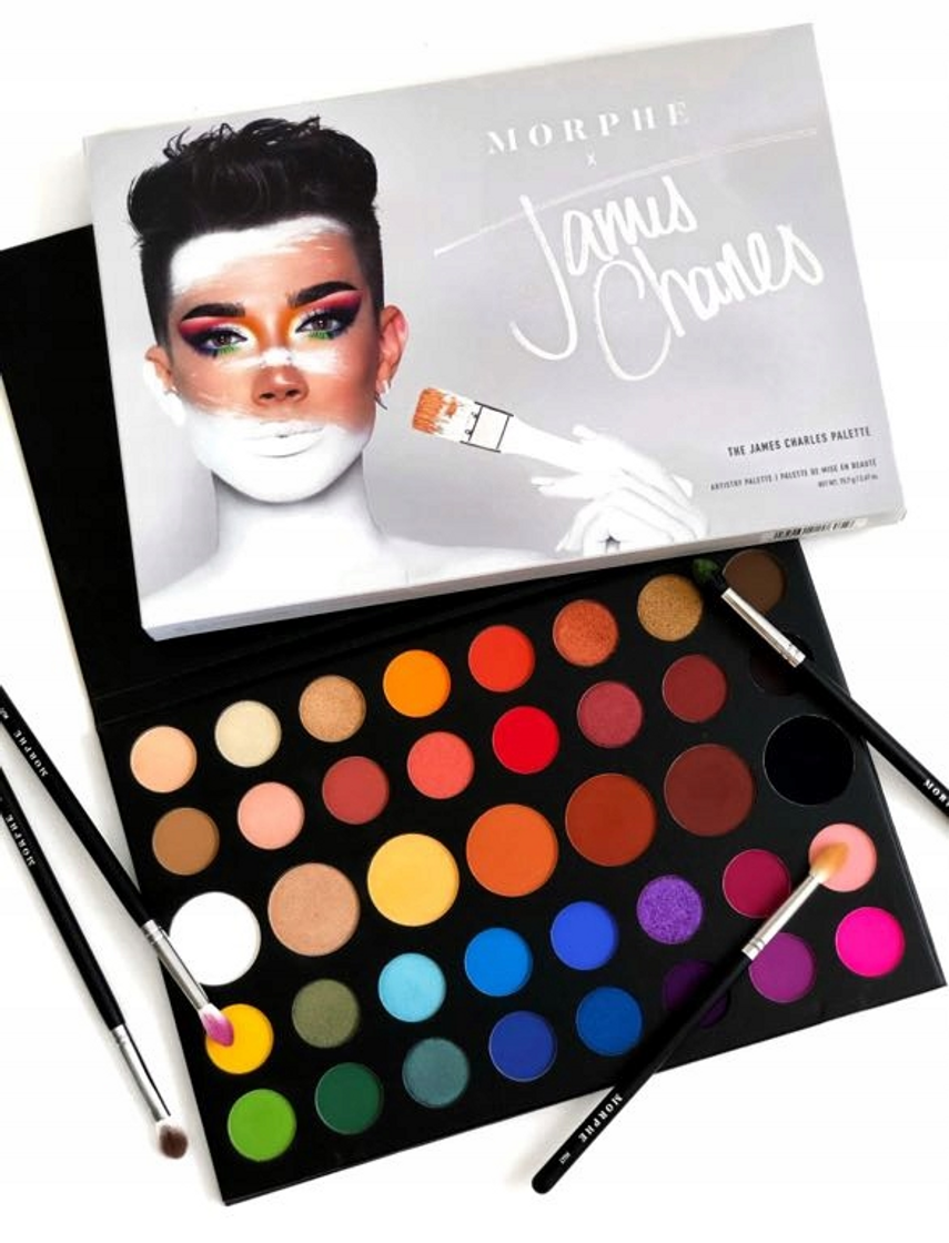 Social James Charles paleta de sombras 