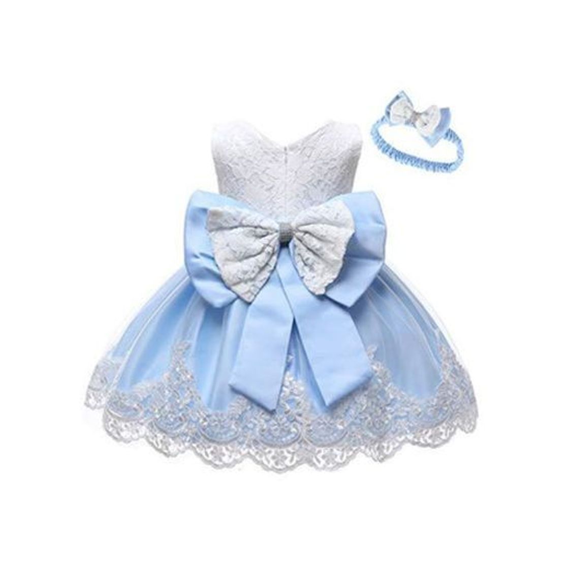 Social LZH Vestido de Encaje para Niñas Bebés Vestidos de Fores de Bowknot Concurso de Bodas Bautizo Bautizo Vestido de Tutú