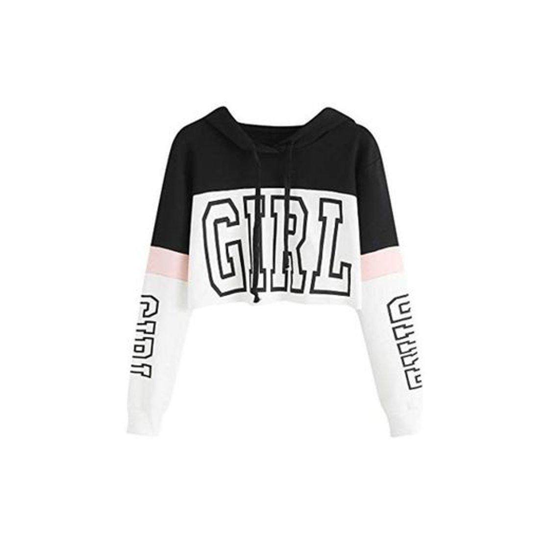 Social Sudaderas Adolescentes Chicas, Fossen Sudaderas Mujer Tumblr con Capucha - Emoticon Estampado