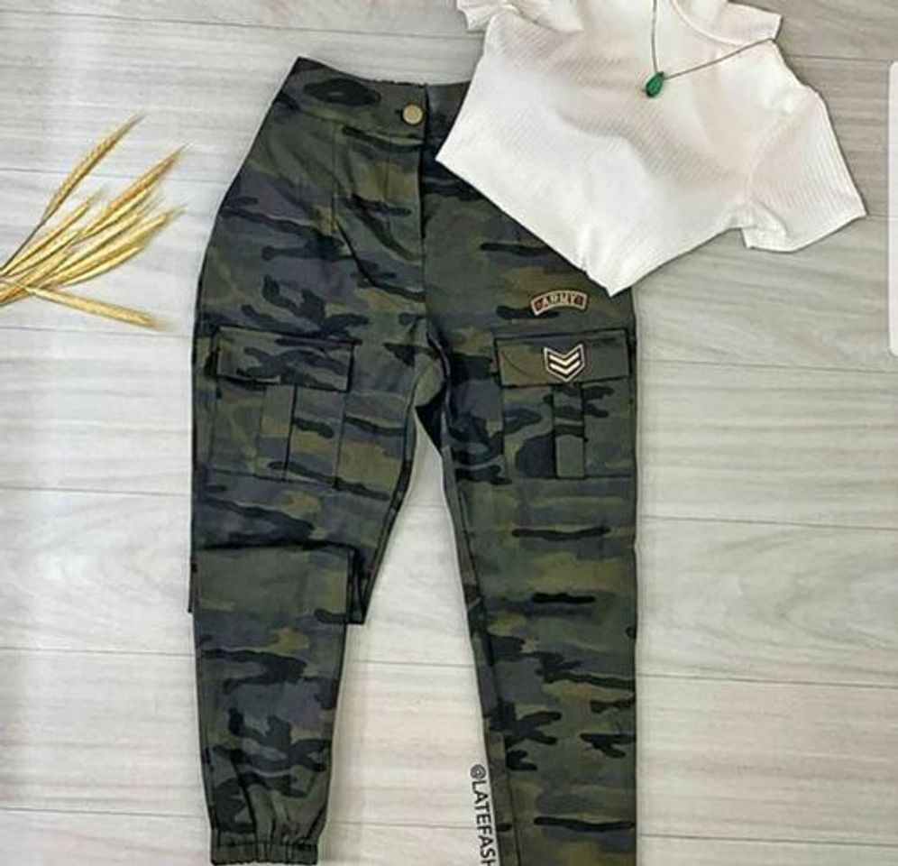 Social miss anna Pantalón Camuflado de Cintura Baja Estilo Slim Skinny para Mujer
