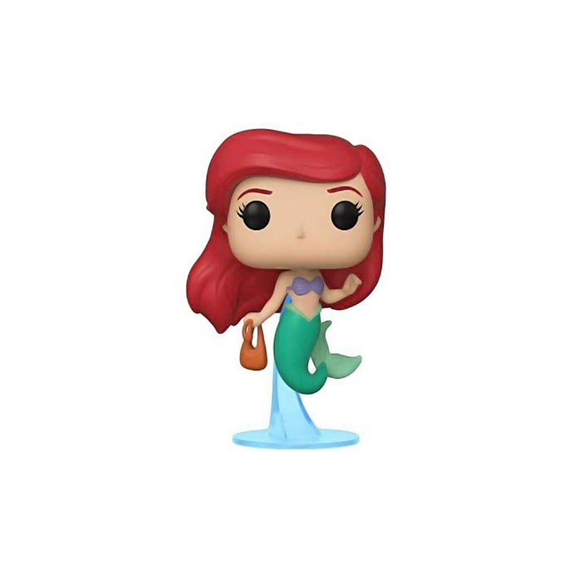 Juego Funko- Pop Figura de Vinilo: Disney: Little Mermaid-Ariel w/Bag Coleccionable,