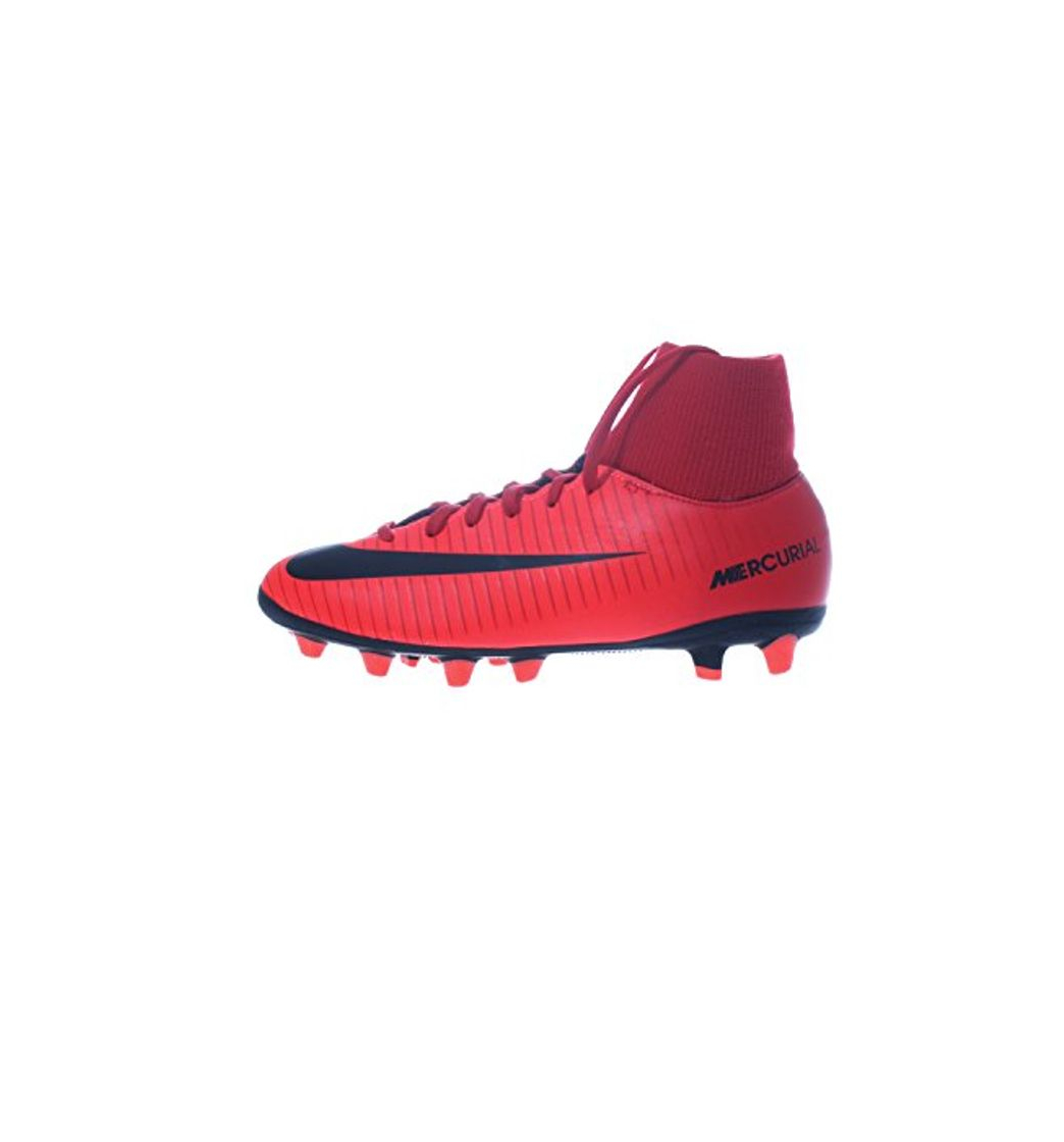 Productos Nike Mercurial Victory Vi DF AG-Pro, Botas de fútbol Unisex Niños, Rojo