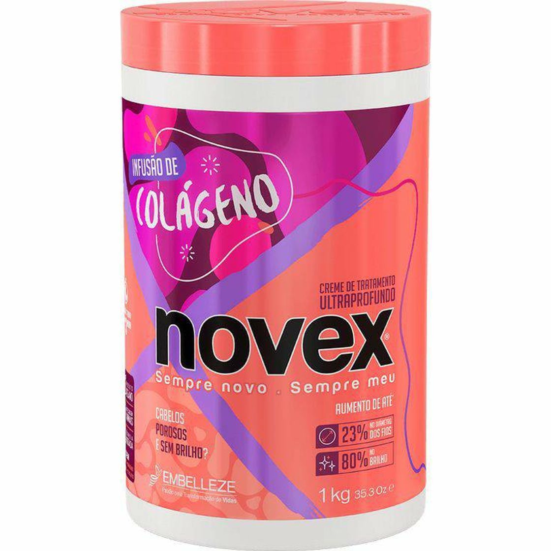 Moda Creme de Tratamento Novex Infusão de Colágeno 