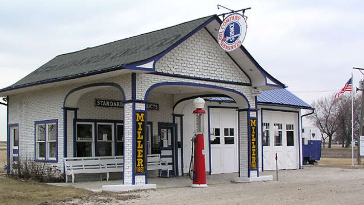 Place Standard Oil Gas Station