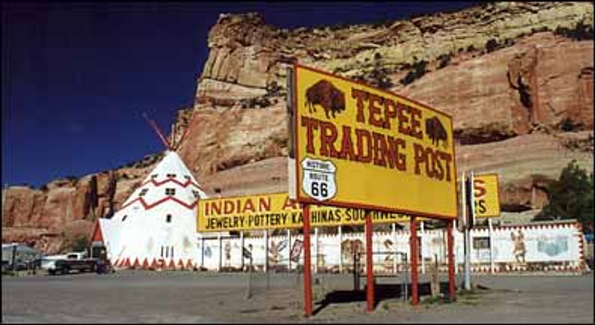 Lugar Teepee Trading Post